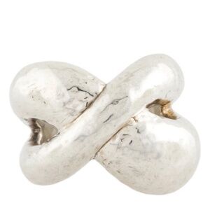 Ippolita Glamazon Hammered Criss Cross Ring - sz 7